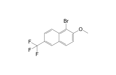 1-Bromo-2-methoxy-6-trifluoromethylnaphthalene