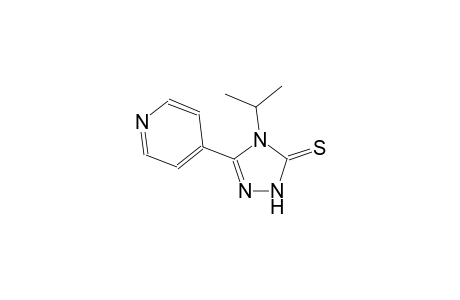 4-isopropyl-5-(4-pyridinyl)-2,4-dihydro-3H-1,2,4-triazole-3-thione