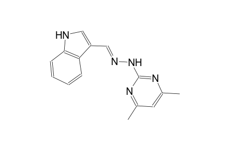 1H-indole-3-carbaldehyde (4,6-dimethyl-2-pyrimidinyl)hydrazone