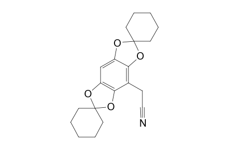 DISPIRO-[CYCLOHEXANE-1,2'-BENZO-[1,2-D:4,5-D']-BIS-[1,3]-DIOXOLE-6',1''-CYCLOHEXANE]-4'-ACETONITRILE