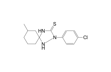 2-(4-Chloro-phenyl)-7-methyl-1,2,4-triaza-spiro[4.5]decane-3-thione