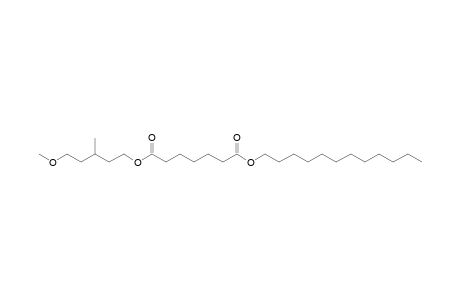 Pimelic acid, 5-methoxy-3-methylpentyl dodecyl ester