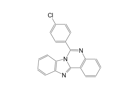 6-(4-chlorophenyl)benzimidazo[1,2-c]quinazoline