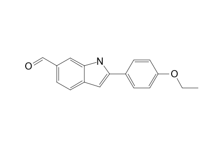 2-(4'-ETHOXYPHENYL)-1H-INDOLE-6-CARBALDEHYDE