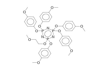 PENTA(PARA-METHOXYPHENOXY)(2-METHOXYETHOXY)TRIPHOSPHAZOTRIENE