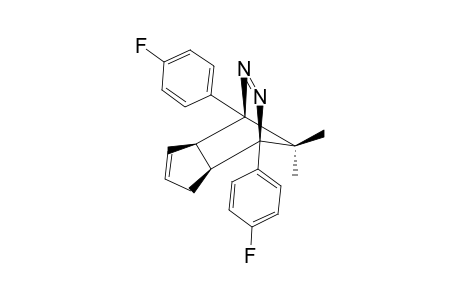 (1-ALPHA,4-ALPHA,4A-ALPHA,7A-ALPHA)-4,4A,7,7A-TETRAHYDRO-8,8-DIMETHYL-1,4-BIS-(4'-FLUOROPHENYL)-1,4-METHANO-1H-CYCLOPENTA-[D]-PYRIDAZINE