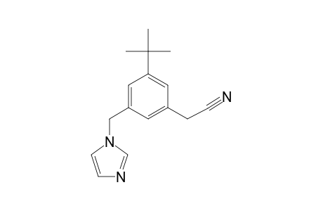 [3-TERT.-BUTYL-5-(IMIDAZOLYLMETHYL)-PHENYL]-ACETONITRILE