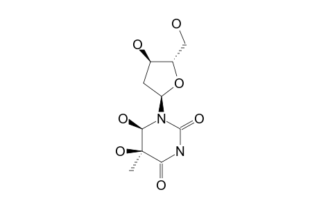 (+)-CIS-(5S,6R)-5,6-DIHYDROXY-5,6-DIHYDROTHYMIDINE