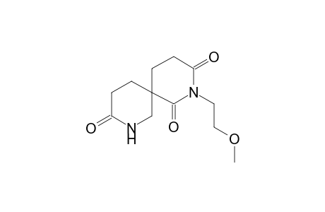 10-(2-methoxyethyl)-4,10-diazaspiro[5.5]undecane-3,9,11-trione