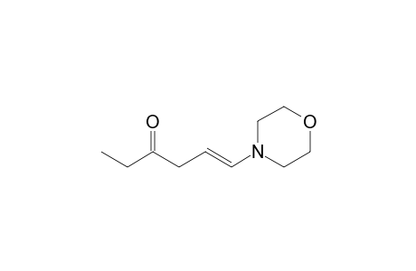 4-(4'-Oxohexenyl)-morpholine