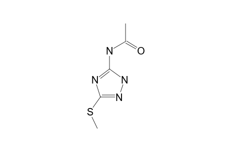 5-ACETYLAMINO-3-METHYLTHIO-1H-1,2,4-TRIAZOLE