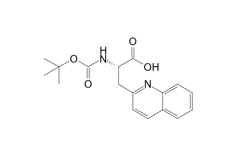 (2S)-2-(tert-butoxycarbonylamino)-3-(2-quinolyl)propanoic acid