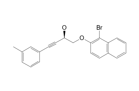 1-(1-BROMONAPHTH-2-YLOXY)-4-(3-METHYLPHENYL)-BUT-3-YN-2-OL