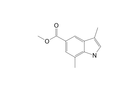 3,7-DIMETHYL-1H-INDOLE-5-CARBOXYLIC-ACID-METHYLESTER