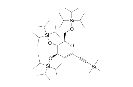 1-(TRIMETHYLSILYLETHYNYL)-3,4,6-TRI-O-TRIISOPROPYLSILYL-GLUCAL