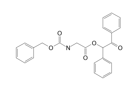 BENZOINYL-N-BENZYLOXYCARBONYLGLYCINOATE