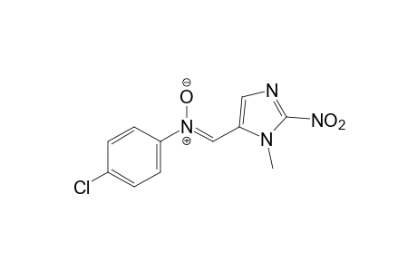 N-(p-CHLOROPHENYL)-alpha-(1-METHYL-2-NITROIMIDAZOL-5-YL)NITRONE