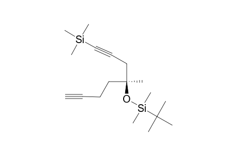 (4S)-4-(TERT.-BUTYL-DIMETHYL-SILANYLOXY)-4-METHYL-1-TRIMETHYLSILANYL-OCTA-1,7-DIYNE