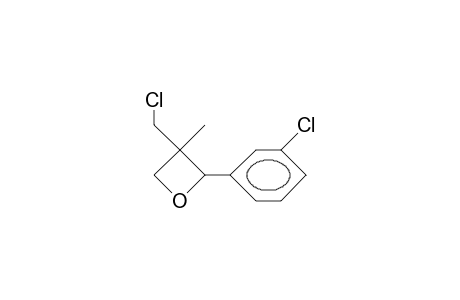 2-(3-Chloro-phenyl)-3-cis-chloromethyl-3-methyl-oxetane