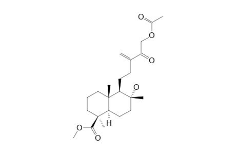 METHYL-15-ACETOXY-8-HYDROXY-14-OXO-LABD-13(16)-EN-19-OATE