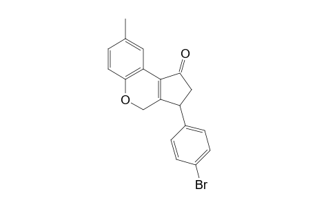 3-(4-Bromophenyl)-8-methyl-2,3-dihydrocyclopenta[c]chromen-1(4H)-one