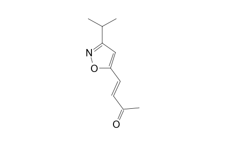 3-Isopropyl-5-(3-oxo-trans-1-butenyl)-isoxazole