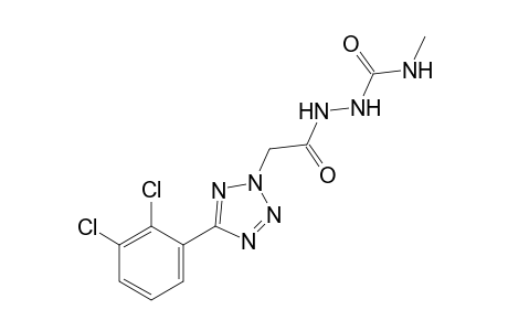 1-{[5-(2,3-dichlorophenyl)-2H-tetrazol-2-yl]acetyl}-4-methylsemicarbazide