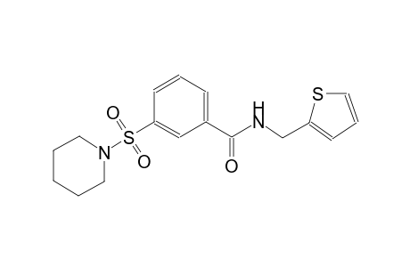 benzamide, 3-(1-piperidinylsulfonyl)-N-(2-thienylmethyl)-