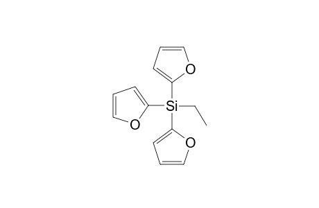 ETHYL-TRI-2-FURYL-SILANE