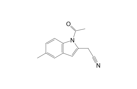 1H-Indole-2-acetonitrile, 1-acetyl-5-methyl-