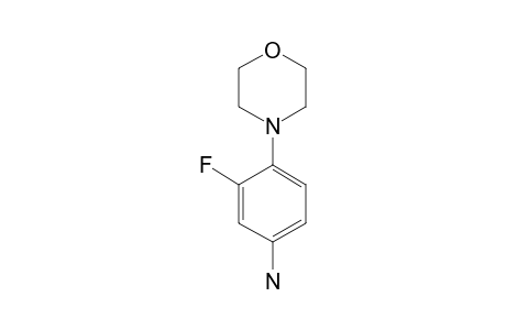 (3-fluoro-4-morpholino-phenyl)amine