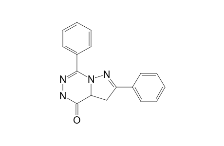 2,7-DIPHENYL-3,3A-DIHYDRO-4-OXO-5H-PYRAZOLO-[1,5-D]-[1,2,4]-TRIAZINE