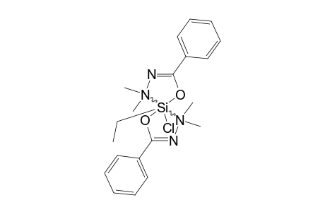 CHLORO-BIS-[N'-(DIMETHYLAMINO)-BENZIMIDATO-N,O]-ETHYL-SILICON-(IV)