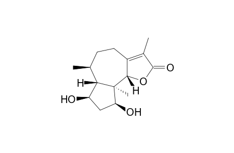 Azuleno[4,5-b]furan-2(4H)-one, 5,6,6a,7,8,9,9a,9b-octahydro-7,9-dihydroxy-3,6,9a-trimethyl-, [6S-(6.alpha.,6a.beta.,7.beta.,9.beta.,9a.alpha.,9b.beta.)]-