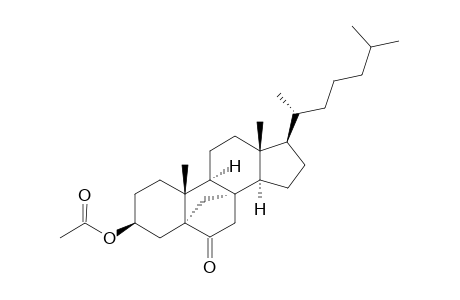 5-ALPHA,8-ALPHA-(METHYLEN)-3-BETA-ACETOXY-CHOLEST-6-ONE