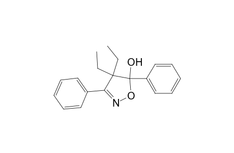 5-Isoxazolol, 4,4-diethyl-4,5-dihydro-3,5-diphenyl-