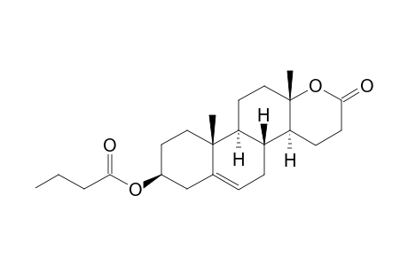 17A-OXA-D-HOMO-ANDROST-5-EN-17-ONE-3-BETA-YL-BUTANOATE