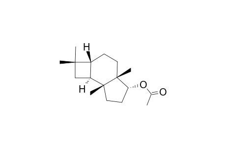 (1R,2S,5R,8S,9R)-1,4,4,8-TETRAMETHYLTRICYCLO-[6.3.0.0(2,5)]-UNDECAN-9-ALPHA-YL-ACETATE