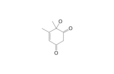 6-HYDROXY-5,6-DIMETHYL-CYCLOHEX-4-ENE-1,3-DIONE