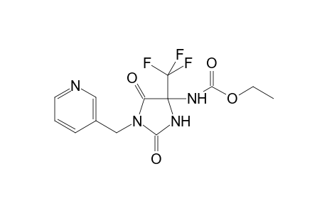 (2,5-Dioxo-1-pyridin-3-ylmethyl-4-trifluoromethylimidazolidin-4-yl)carbamic acid, ethyl ester