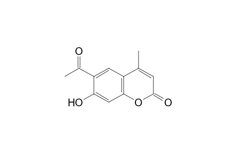 6-acetyl-7-hydroxy-4-methylcoumarin