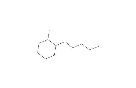 Cyclohexane, 1-methyl-2-pentyl-