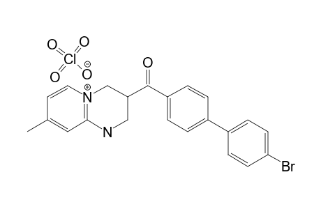 3-[4-(4-BROMOPHENYL)-BENZOYL]-1,2,3,4-TETRAHYDRO-8-METHYL-2H-PYRIDO-[1,2-A]-PYRIMIDINE-HYDROPERCHLORATE