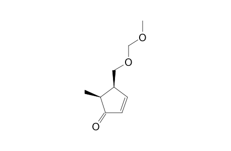 (4S,5S)-4-(methoxymethoxymethyl)-5-methylcyclopent-2-en-1-one