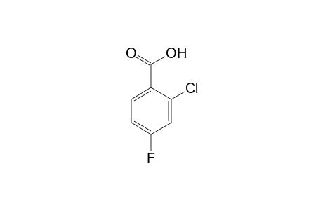 2-Chloro-4-fluorobenzoic acid