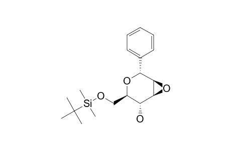 (6-O-TERT.-BUTYLDIMETHYLSILYL-2,3-ANHYDRO-ALPHA-D-MANNOPYRANOSYL)-BENZENE