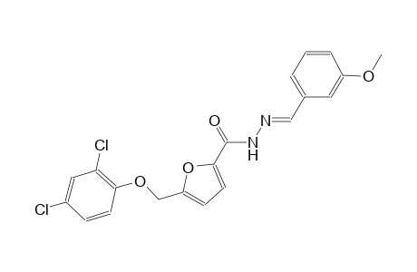 5-[(2,4-dichlorophenoxy)methyl]-N'-[(E)-(3-methoxyphenyl)methylidene]-2-furohydrazide