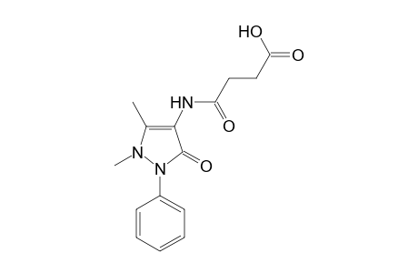 4-[(1,5-dimethyl-3-oxo-2-phenyl-2,3-dihydro-1H-pyrazol-4-yl)amino]-4-oxobutanoic acid