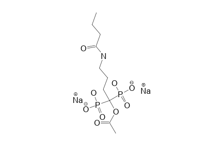 (1-ACETYLOXY-4-BUTYRYLAMINOBUTYLIDENE)-1,1-BISPHOSPHONIC-ACID-DISODIUM-SALT