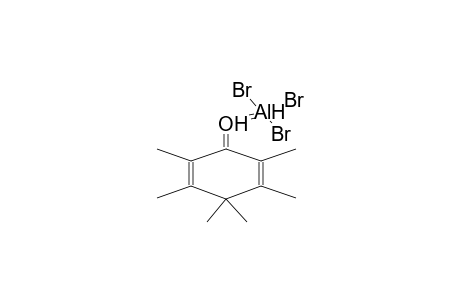 1,1,2,3,5,6-HEXAMETHYL-2,5-CYCLOHEXADIEN-4-ONE-ALUMINIUM TRIBROMIDECOMPLEX